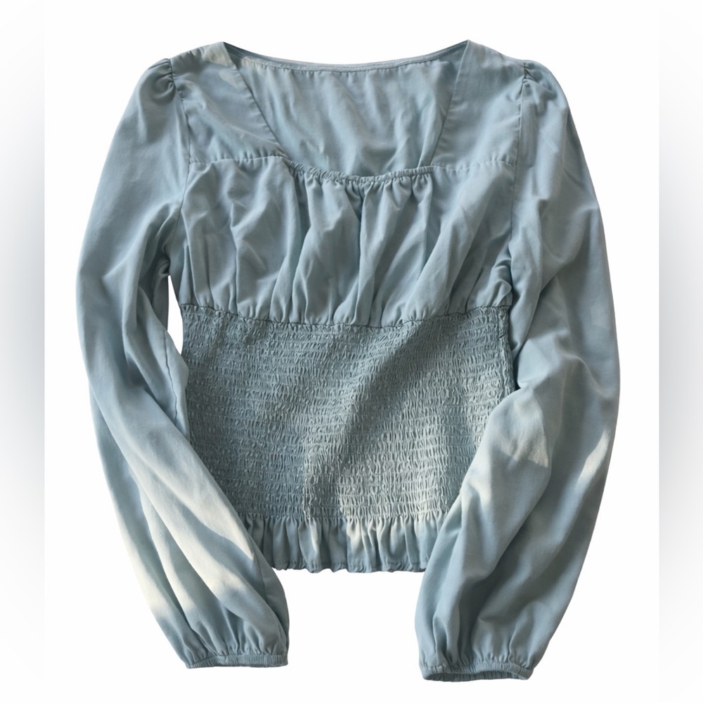 Elegant Light Green Women's Top